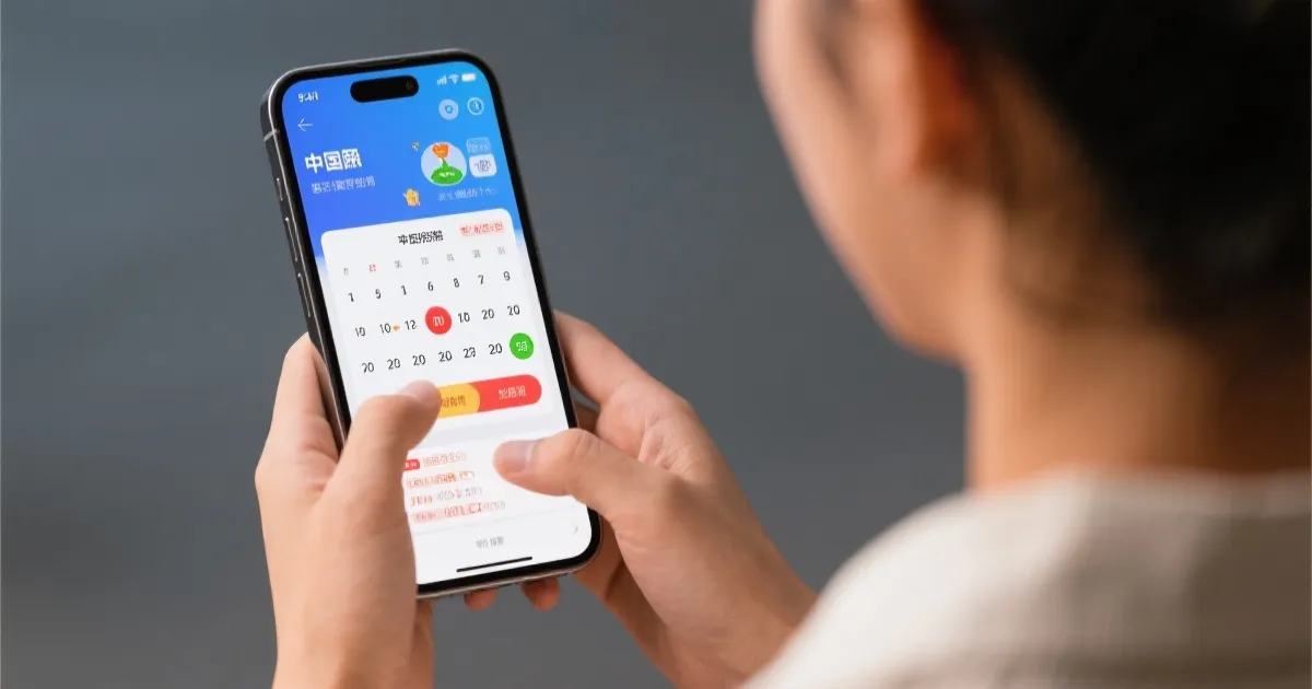 用户查看开奖时间表